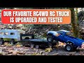 RC4WD 1982 Toyota Pickup upgrades, mods and stunning trail rc crawl