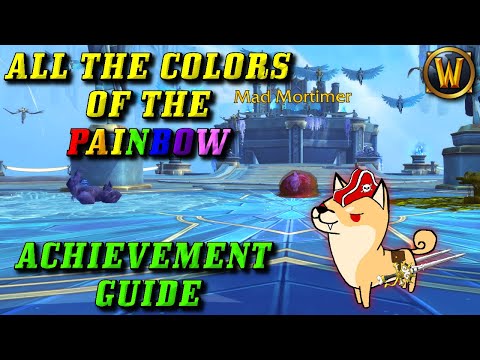 All Colors of Painbow Guide (Kyrian Path of Ascension/Gruesome Flayedwing Mount Guide)