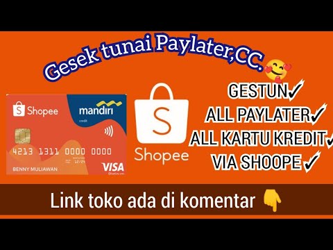 Gesek Tunai KARTU KREDIT Spaylater | Akulaku,CC, Paylater Shoppe ...