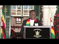 President Mnangagwa thanks the nation and inspires hope in an uplifting 2024 New Year's eve speech