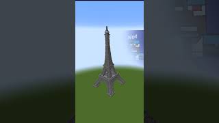 Minecraft: EIFFEL TOWER BUILD CHALLENGE ( 2,000,000 Blocks )