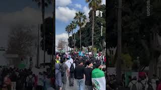 LA High School students walk out to protest for immigrant rights and against ICE and deportations.