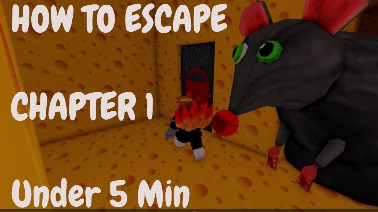 How To Escape Cheese Escape Chapter 1 Walkthrough Youtube