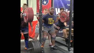 62-yo Powerlifter David Ricks Raw Squats 325kg (716lbs)