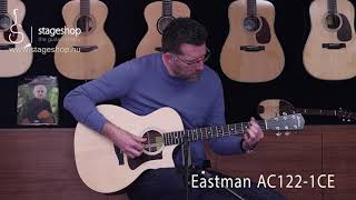 Eastman AC122-1CE acoustic guitar demo in Stageshop