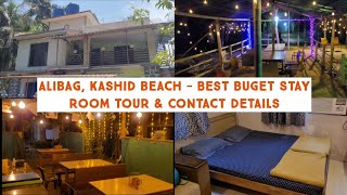 Alibag - Kashid beach, Best Buget stay option, Room tour \u0026 Contact numbers - Nandai Villa