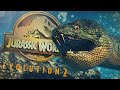 ULAR RAKSASA VS BUAYA RAKSASA!! | Jurassic World Evolution 2 Titanoboa Mod (Bahasa Indonesia)