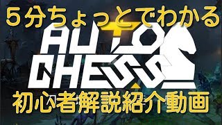 【Dota2】５分ちょっとでわかるDotaAutoChess （ドタ　オートチェス）初心者　解説紹介動画