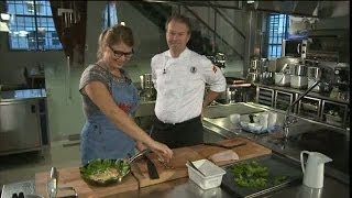 Mitt kök: Gös med bladspenat och ansjovis - TV4