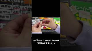 【タイトーくじ】VISUAL PRISON 5回引いてきました〜