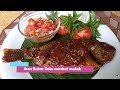 Ikan bakar khas solo sambal matah | Masakan Nusantara