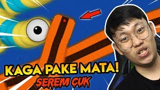 MAKIN ANEH LAGI!! Cacing Kardus Cuma Punya Mulut Doang! - Worms Zone Indonesia