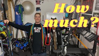 How Much Did I Spend | 5000 Home Gym Tour | 5000 Subscriber Video | Home Gym Must Have Essential