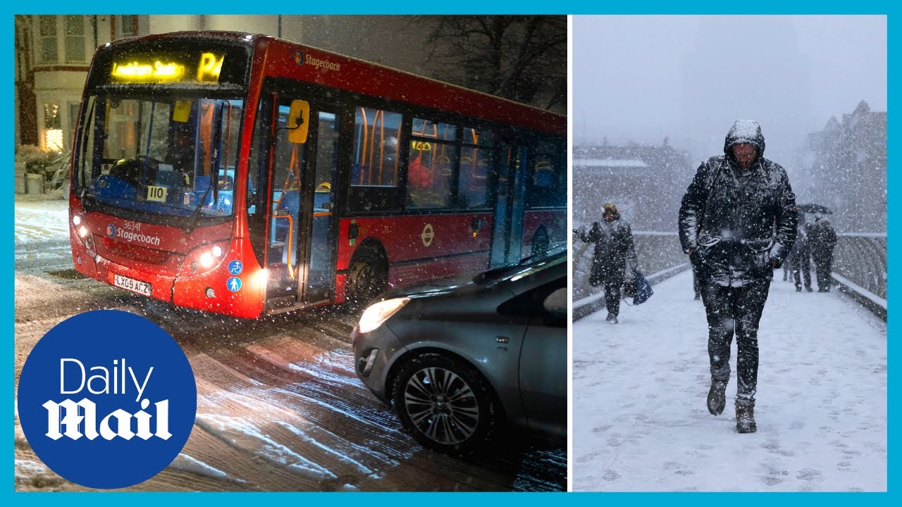 Met Office Issues UK Yellow Weather Warning As Snow And Ice Cause Chaos ...