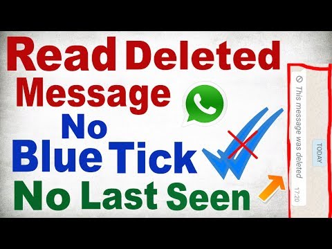 How To Read Deleted Messages(WhatsApp),Hide Blue Tick,No Last Seen With Hide App How To Read Deleted Messages(WhatsApp),Hide Blue Tick,No Last Seen With Hide App
