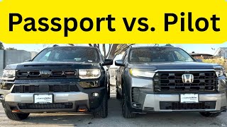 2026 Honda Passport vs. 2026 Honda Pilot | Side-by-Side Review