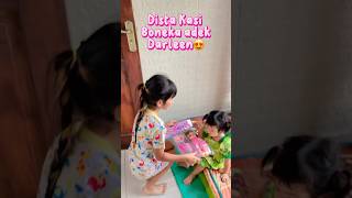 DISTA KASI BONEKA ADEK DARLEEN😍LANGSUNG DI AJAK NGEDOT😍 #viralvideos #viralditiktok #modelcilik