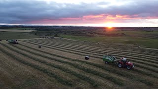 Keane Agri Contractors - Bailing Silage