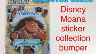 Disney Moana Sticker Collection Panini bumper starter pack