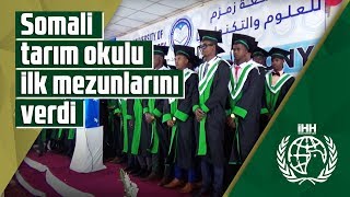 Somali Tarım Okulu ilk mezunlarını verdi