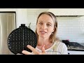 a guide to how to use a cast iron waffle maker