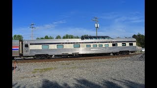 {HD} RARE B\u0026O Moonlight Dome, DODX Caboose, SD70MAC - Elmont, VA 5-6-18