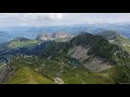 Meiringen Air Base seen from Brienzer Rothorn. Switzerland.