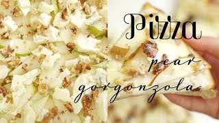 Пицца груша-горгонзола. Для гурманов. Безумно вкусно! Pizza pear-gorgonzola