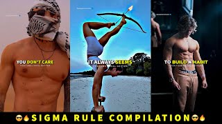 Sigma Rule Compilation😎🔥It Always Seems Impossible | Attitude Status | Motivational Video