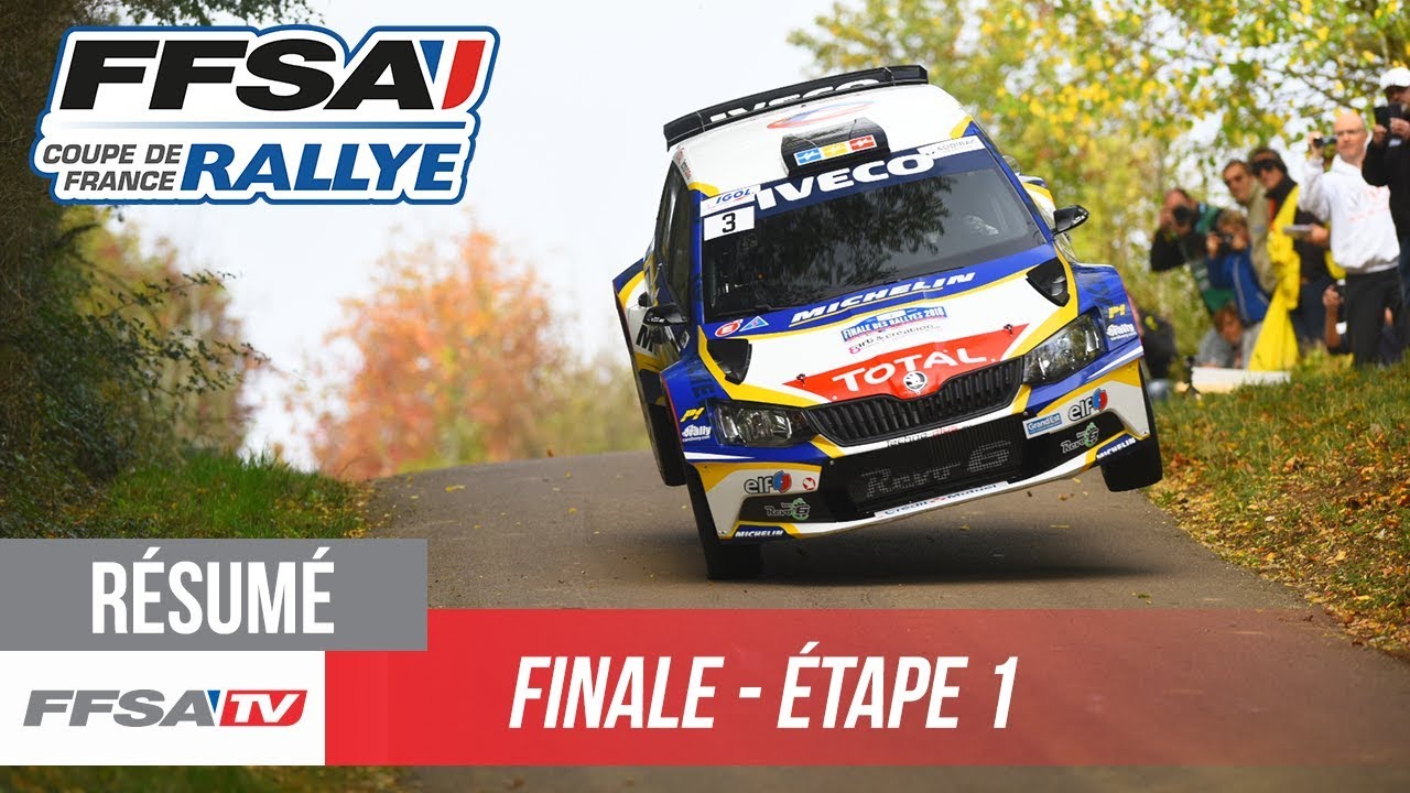 Finale De La Coupe De France Des Rallyes - Etape 1 - YouTube