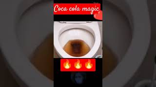 Coca Cola vs harpic magic trick