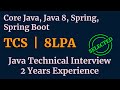TCS Java Interview | Java Spring Boot Interview Questions and Answers