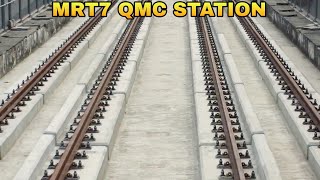 RILES NG TREN MALINIS NA/MRT7 QMC STATION UPDATE 12/24/2024