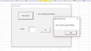 How to Make a Hangman Game with VBA. Part 4 – Selecting a Random Word