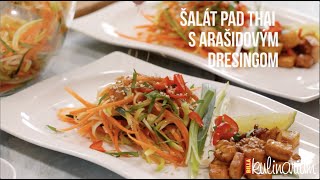 Šalát Pad Thai je svieža, chrumkavá a pikantná azíjská špecialita | BILLA Kulinarium |