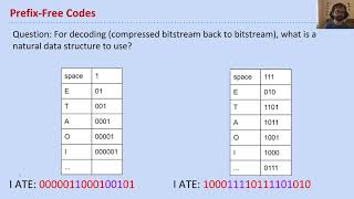 vid6 data structures for huffman coding
