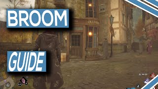 How To Use The Broom In Hogwarts Legacy