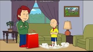 Caillou Refuses To Wear A New Yellow Shirt/Grounded