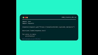 Python JSON - Iterate JSON data from URL
