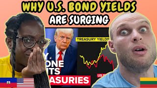 REACTION TO Why US Bond Yields Are Surging (Again) | FIRST TIME WATCHING