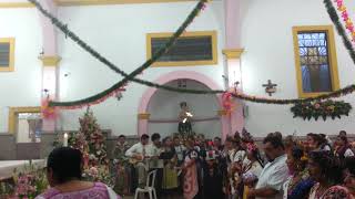Misa purépecha víspera de Santa María Magdalena Uruapan 2018