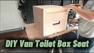 DIY Camper Van Toilet Box and Seat Thetford Porta Potti 365