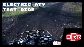 Electric ATV Test Ride DRR Stealth