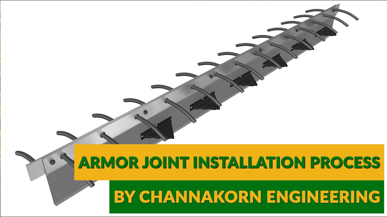 Install Armor Joint Process By Channakorn Engineering - YouTube