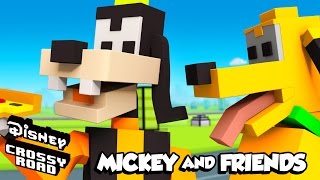 Disney Crossy Road | The Animated Series | Goofy and Pluto