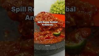 Sambal Lalapan Terenak,ini lo cara buatnya👍 #resepsambal  #samballalapan #sambaltempong