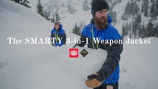 Behind The Gear: The 686 GLCR GORE-TEX SMARTY 3-in-1 Weapon Jacket