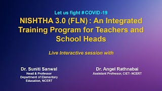 Webinar on ICT Tools: NISHTHA 3.0(FLN):An Integrated Training Program for Teachers and School Heads