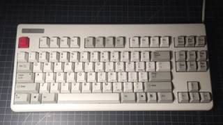 Realforce 87U Tenkeyless 55g keyboard typing test (what a Topre sounds like)