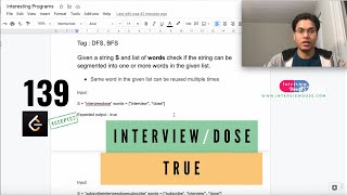 Word Break solved using DFS, Memoization and DP ( Ep - 2)
